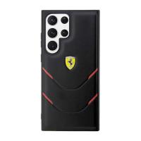 Ferrari Hot Stamp Lines - Etui Samsung Galaxy S23 Ultra (czarny)