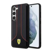Ferrari Perforated 296P Collection - Etui Samsung Galaxy S23+ (czarny) Ferrari Perforated 296P Collection - Etui Samsung Galaxy S23+ (czarny)