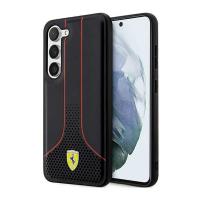 Ferrari Perforated 296P Collection - Etui Samsung Galaxy S23+ (czarny)