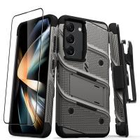 ZIZO BOLT Series - Pancerne etui Samsung Galaxy S23 ze szkłem 9H na ekran + uchwyt z podstawką (szary) ZIZO BOLT Series - Pancerne etui Samsung Galaxy S23 ze szkłem 9H na ekran + uchwyt z podstawką (szary)