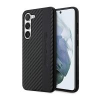 AMG Carbon Stripe & Embossed - Etui Samsung Galaxy S23 (czarny) AMG Carbon Stripe & Embossed - Etui Samsung Galaxy S23 (czarny)