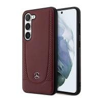 Mercedes Leather Urban Line - Etui Samsung Galaxy S23+ (czerwony) Mercedes Leather Urban Line - Etui Samsung Galaxy S23+ (czerwony)