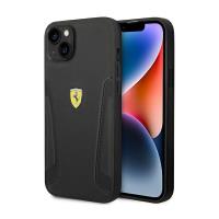 Ferrari Leather Stamp Sides – Etui iPhone 14 Plus (Czarny) Ferrari Leather Stamp Sides – Etui iPhone 14 Plus (Czarny)