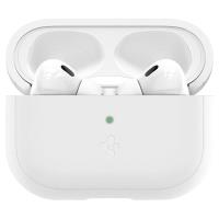 Spigen Silicone Fit Strap -  Etui do Apple AirPods Pro 1 / 2 (Biały / Szary)