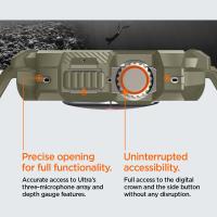 Spigen Rugged Armor Pro - Pasek z obudową do Apple Watch Ultra 49 mm (Vintage Khaki)
