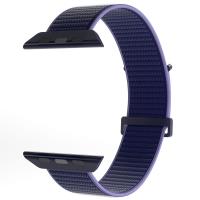 PURO Nylon Sport - Pasek do Apple Watch 44/45/46/49 mm (Granatowy)