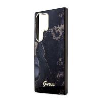 Guess Golden Marble Collection - Etui Samsung Galaxy S23 Ultra (czarny)