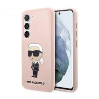 Karl Lagerfeld Silicone NFT Ikonik - Etui Samsung Galaxy S23+ (różowy) Karl Lagerfeld Silicone NFT Ikonik - Etui Samsung Galaxy S23+ (różowy)
