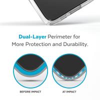 Speck Presidio Perfect-Clear - Etui Samsung Galaxy S23+ z powłoką MICROBAN (Clear)
