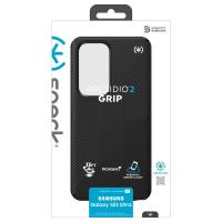 Speck Presidio2 Grip - Antypoślizgowe etui Samsung Galaxy S23 Ultra (Black/Black/White)