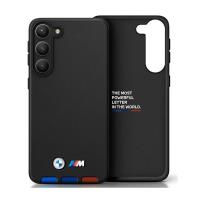 BMW Leather Hot Stamp Tricolor - Etui Samsung Galaxy A54 5G (Czarny) BMW Leather Hot Stamp Tricolor - Etui Samsung Galaxy A54 5G (Czarny)