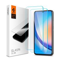 Spigen Glas.TR Slim 2-Pack - Szkło hartowane do Samsung Galaxy A34 5G (2 sztuki) Spigen Glas.TR Slim 2-Pack - Szkło hartowane do Samsung Galaxy A34 5G (2 sztuki)