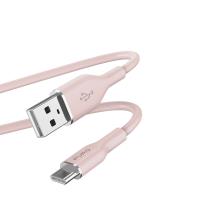 PURO ICON Soft Cable – Kabel USB-A do USB-C 1.5 m (Dusty Pink) PURO ICON Soft Cable – Kabel USB-A do USB-C 1.5 m (Dusty Pink)