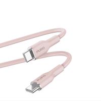 PURO ICON Soft Cable – Kabel USB-C do USB-C 1.5 m (Dusty Pink) PURO ICON Soft Cable – Kabel USB-C do USB-C 1.5 m (Dusty Pink)