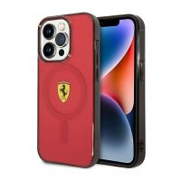 Ferrari Translucent MagSafe - Etui iPhone 14 Pro Max (Czerwony) Ferrari Translucent MagSafe - Etui iPhone 14 Pro Max (Czerwony)