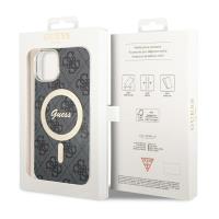 Guess 4G MagSafe - Etui iPhone 14 (Czarny)