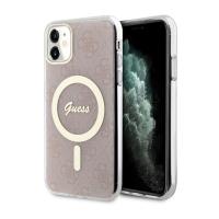 Guess 4G MagSafe - Etui iPhone 11 (Różowy) Guess 4G MagSafe - Etui iPhone 11 (Różowy)