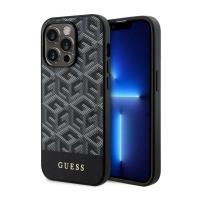 Guess GCube Stripes MagSafe - Etui iPhone 14 Pro Max (Czarny)