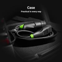 Green Cell - Ładowarka mobilna GC Habu EV 11 kW 7 m Type 2 CEE do ładowania pojazdów elektrycznych EV PHEV 2w1 Wallbox z aplikacją GC