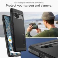 Spigen Tough Armor - Etui do Google Pixel 7A (Czarny)
