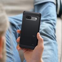 Spigen Tough Armor - Etui do Google Pixel 7A (Czarny)