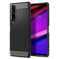Spigen Rugged Armor - Etui do Sony Xperia 1 V (Czarny) Spigen Rugged Armor - Etui do Sony Xperia 1 V (Czarny)