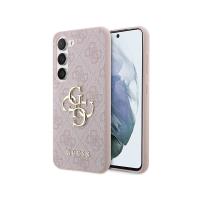Guess 4G Big Metal Logo - Etui Samsung Galaxy S23 (różowy) Guess 4G Big Metal Logo - Etui Samsung Galaxy S23 (różowy)