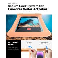 Spigen A610 Universal Waterproof Float Case - Etui do smartfonów do 6.9" (morelowy)