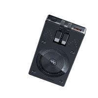 WEKOME WP-331 Vanguard Series - Power bank indukcyjny 10000 mAh Super Charging z wbudowanym kablem USB-C & Lightning PD 20W + QC 22.5W MagSafe (Czarny / Przezroczysty)