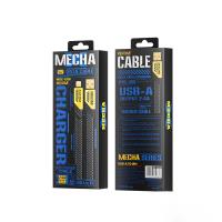 WEKOME WDC-190 Mecha Series - Kabel połączeniowy USB-A do Lightning Fast Charging 1 m (Żółty)