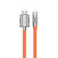 WEKOME WDC-186 Wingle Series - Kabel połączeniowy USB-A do Lightning Fast Charging 1 m (Pomarańczowy) WEKOME WDC-186 Wingle Series - Kabel połączeniowy USB-A do Lightning Fast Charging 1 m (Pomarańczowy)