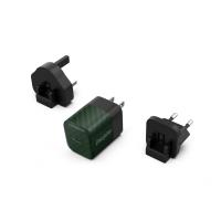 Energizer Ultimate - Ładowarka sieciowa podróżna Multiplug EU / UK / US GaN USB-C 20W PD (Zielony)