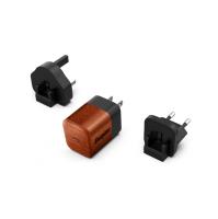Energizer Ultimate - Ładowarka sieciowa podróżna Multiplug EU / UK / US GaN USB-C 20W PD (Walnut burl) Energizer Ultimate - Ładowarka sieciowa podróżna Multiplug EU / UK / US GaN USB-C 20W PD (Walnut burl)