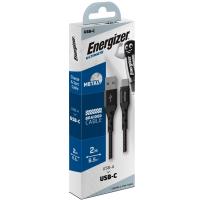 Energizer Ultimate - Kabel połączeniowy USB-A do USB-C 2m (Czarny)