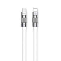 WEKOME WDC-187 Wingle Series - Kabel połączeniowy USB-C do Lightning Fast Charging PD 20W 1.2 m (Biały)