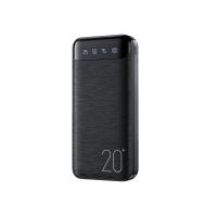 WEKOME WP-163 - Power bank 20000 mAh Super Charging 2xUSB-A LED (Czarny)
