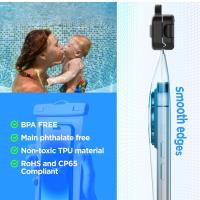 Spigen A601 Universal Waterproof Case - Etui do smartfonów do 6.9" (Morelowy)