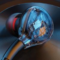 WEKOME YC06 Blackin Series - Słuchawki przewodowe HiFi Lightning (Biały)