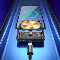 WEKOME WP-287 Vanguard Series - Power bank indukcyjny 5000 mAh Fast Charging PD 20W MagSafe (Czarny)