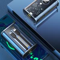 WEKOME WP-345 Vanguard Series - Power bank 10000 mAh Fast Charging z wbudowanym kablem USB-C & Lightning PD 20W + QC 22.5W (Czarny)