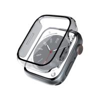 Crong Hybrid Watch Case - Etui ze szkłem Apple Watch 45mm (Clear) Crong Hybrid Watch Case - Etui ze szkłem Apple Watch 45mm (Clear)