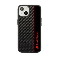 Audi Carbon Fiber Stripe - Etui iPhone 14 (Czarny) Audi Carbon Fiber Stripe - Etui iPhone 14 (Czarny)
