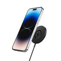 Spigen PF2101 ArcField - Ładowarka indukcyjna MagSafe 7,5W (Czarny)