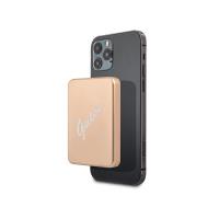Guess Magnetic Wireless Power Bank Vintage - Power Bank indukcyjny 3000 mAh MagSafe (Złoty) Guess Magnetic Wireless Power Bank Vintage - Power Bank indukcyjny 3000 mAh MagSafe (Złoty)