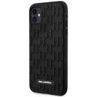 Karl Lagerfeld Monogram 3D Pattern - Etui iPhone 11 (Czarny)