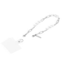 Case-Mate Link Chain Phone Wristlet - Uniwersalna smyczka do telefonu (Silver Pearl)