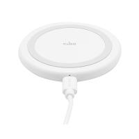 PURO Wireless Charging Station QI - Bezprzewodowa ładowarka indukcyjna Qi (biały)