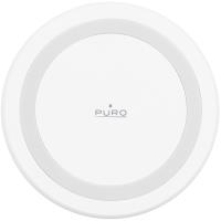 PURO Wireless Charging Station QI - Bezprzewodowa ładowarka indukcyjna Qi (biały)