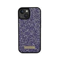 Guess Rhinestone Metal Logo - Etui iPhone 15 (różowy)