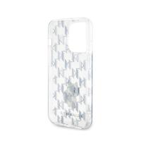 Karl Lagerfeld Monogram Choupette - Etui iPhone 15 Pro Max (przezroczysty)